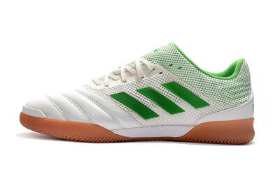 Adidas Copa Tango 20.1 IC Low-Tops Football Shoes - White/Green/Brown