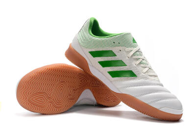 Adidas Copa Tango 20.1 IC Low-Tops Football Shoes - White/Green/Brown