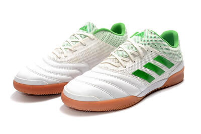 Adidas Copa Tango 20.1 IC Low-Tops Football Shoes - White/Green/Brown
