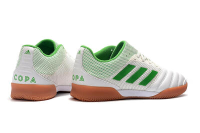 Adidas Copa Tango 20.1 IC Low-Tops Football Shoes - White/Green/Brown
