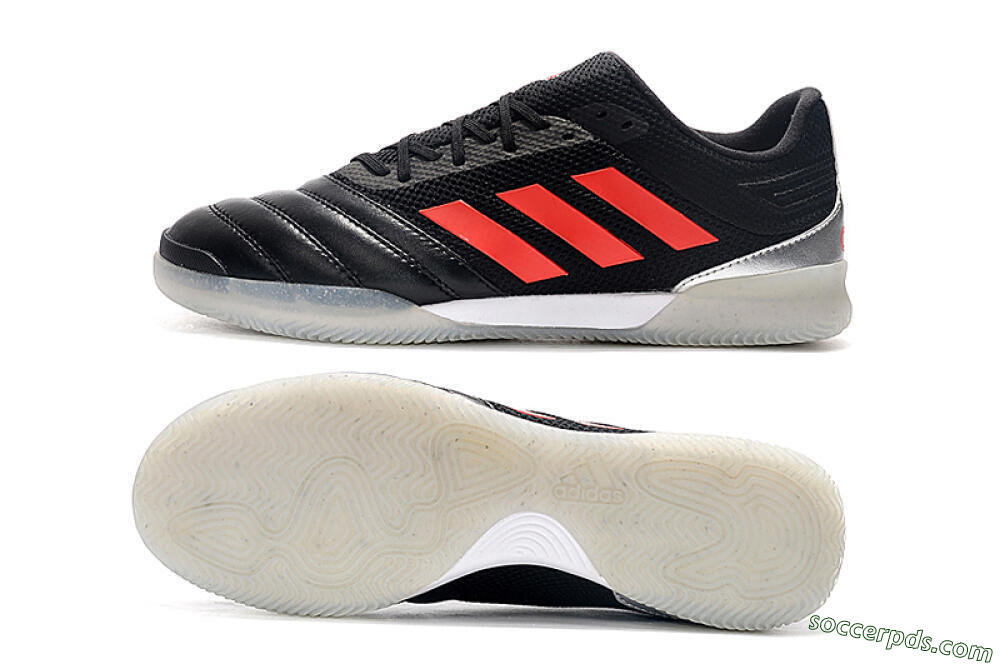 Adidas Copa Tango 20.1 IC Low-Tops Football Shoes - Black/Red/White 0