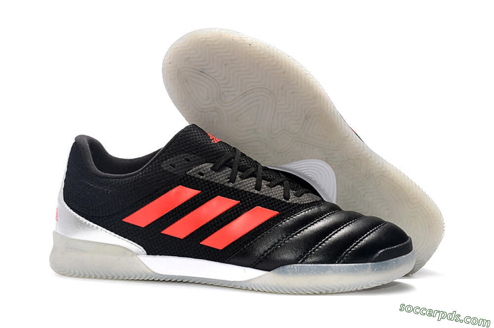 Adidas Copa Tango 20.1 IC Low-Tops Football Shoes - Black/Red/White 1