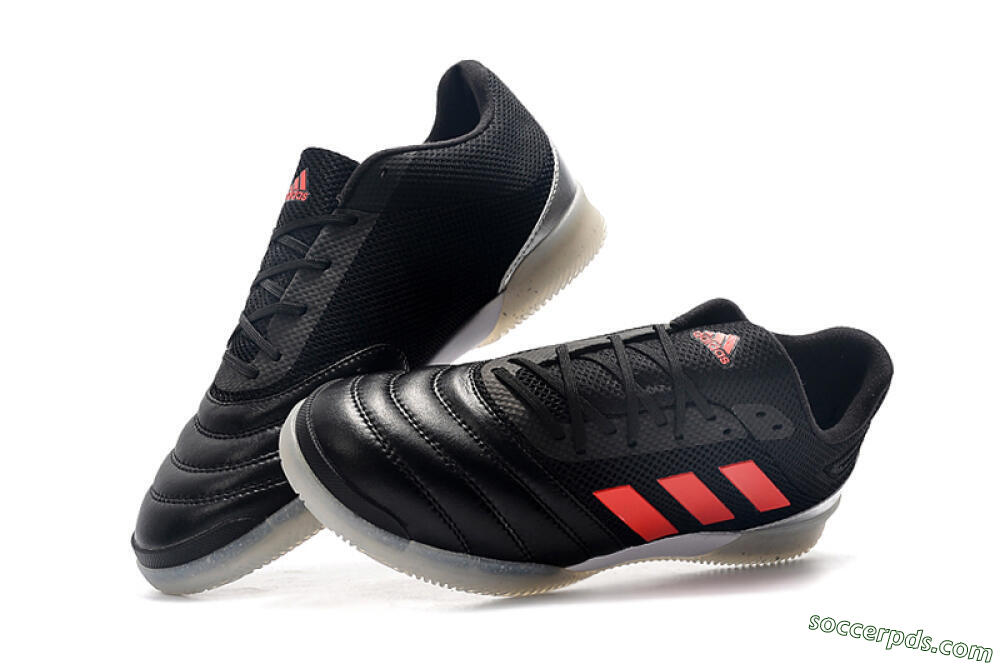 Adidas Copa Tango 20.1 IC Low-Tops Football Shoes - Black/Red/White 6