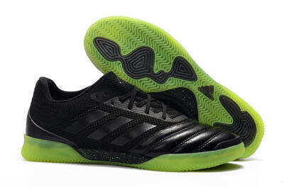 Adidas Copa Tango 20.1 IC Low-Tops Football Shoes - Black/Yellow