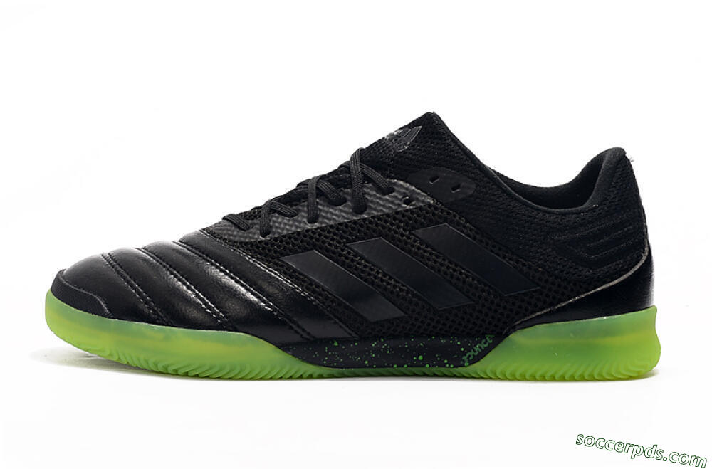 Adidas Copa Tango 20.1 IC Low-Tops Football Shoes - Black/Yellow 2