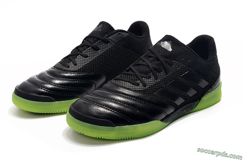 Adidas Copa Tango 20.1 IC Low-Tops Football Shoes - Black/Yellow 4