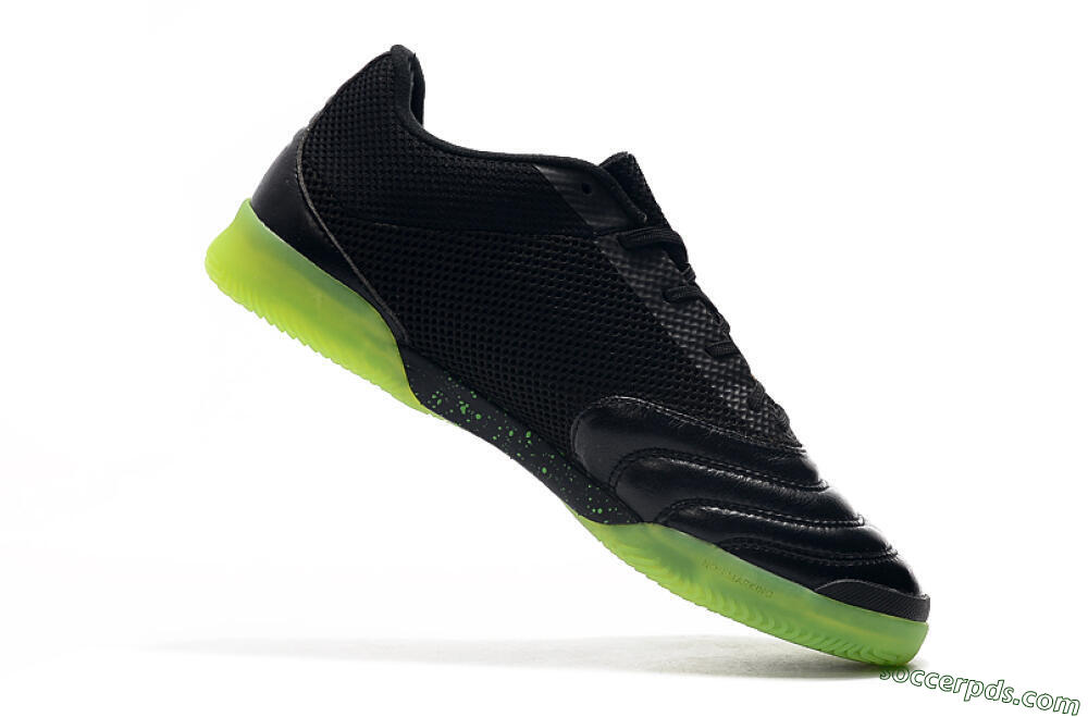 Adidas Copa Tango 20.1 IC Low-Tops Football Shoes - Black/Yellow 7