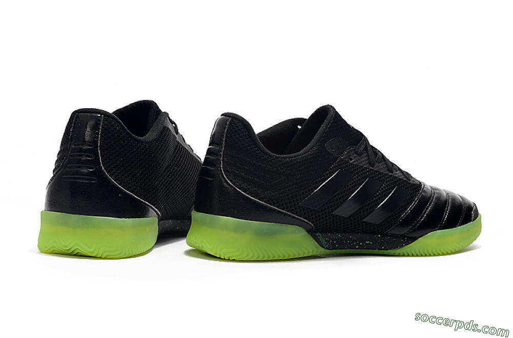 Adidas Copa Tango 20.1 IC Low-Tops Football Shoes - Black/Yellow 9