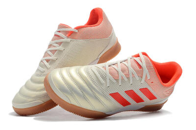 Adidas Copa Tango 20.1 IC Low-Tops Football Shoes - White/Red