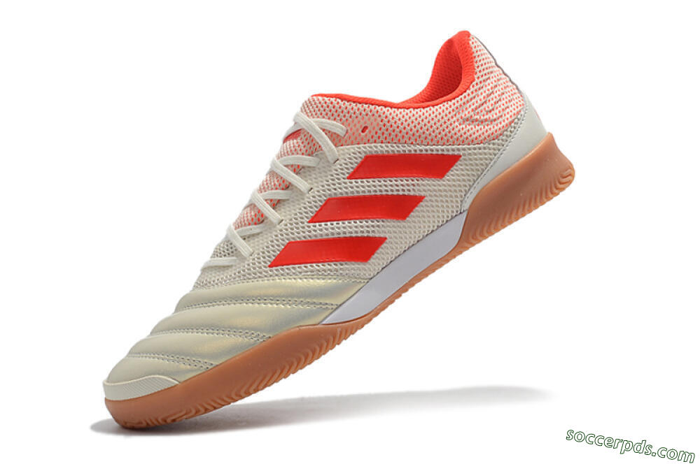 Adidas Copa Tango 20.1 IC Low-Tops Football Shoes - White/Red 8
