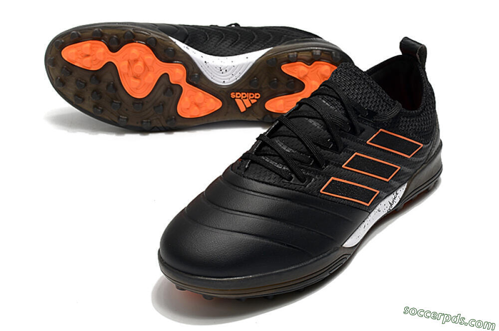 Adidas Copa Tango 20.1 TF Low-Tops Football Shoes - Black/Orange/White 3