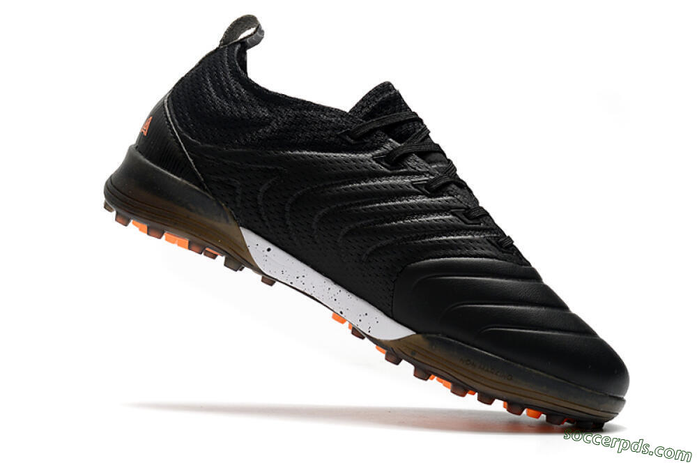 Adidas Copa Tango 20.1 TF Low-Tops Football Shoes - Black/Orange/White 4