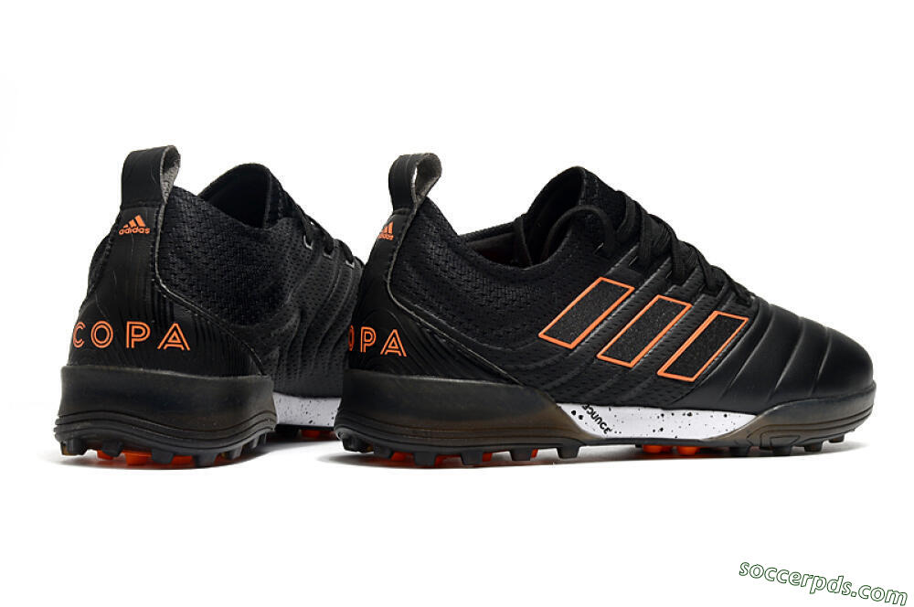 Adidas Copa Tango 20.1 TF Low-Tops Football Shoes - Black/Orange/White 6
