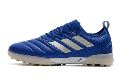 Adidas Copa Tango 20.1 TF Low-Tops Football Shoes - Blue/Silver