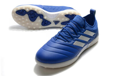 Adidas Copa Tango 20.1 TF Low-Tops Football Shoes - Blue/Silver