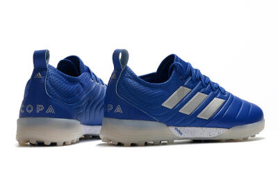 Adidas Copa Tango 20.1 TF Low-Tops Football Shoes - Blue/Silver