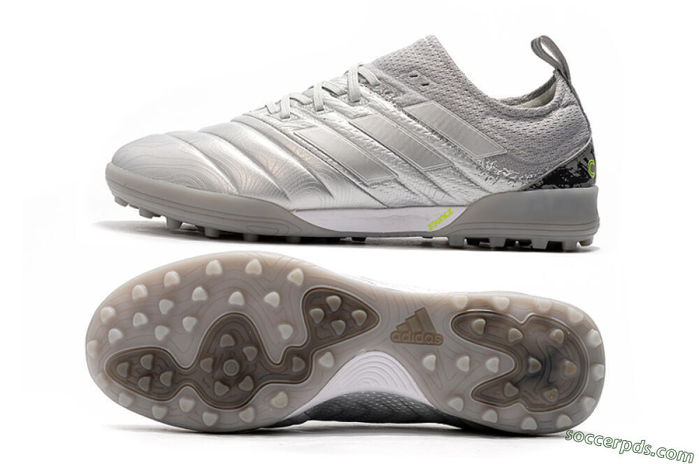 Adidas Copa Tango 20.1 TF Low-Tops Football Shoes - Silver/Black 0