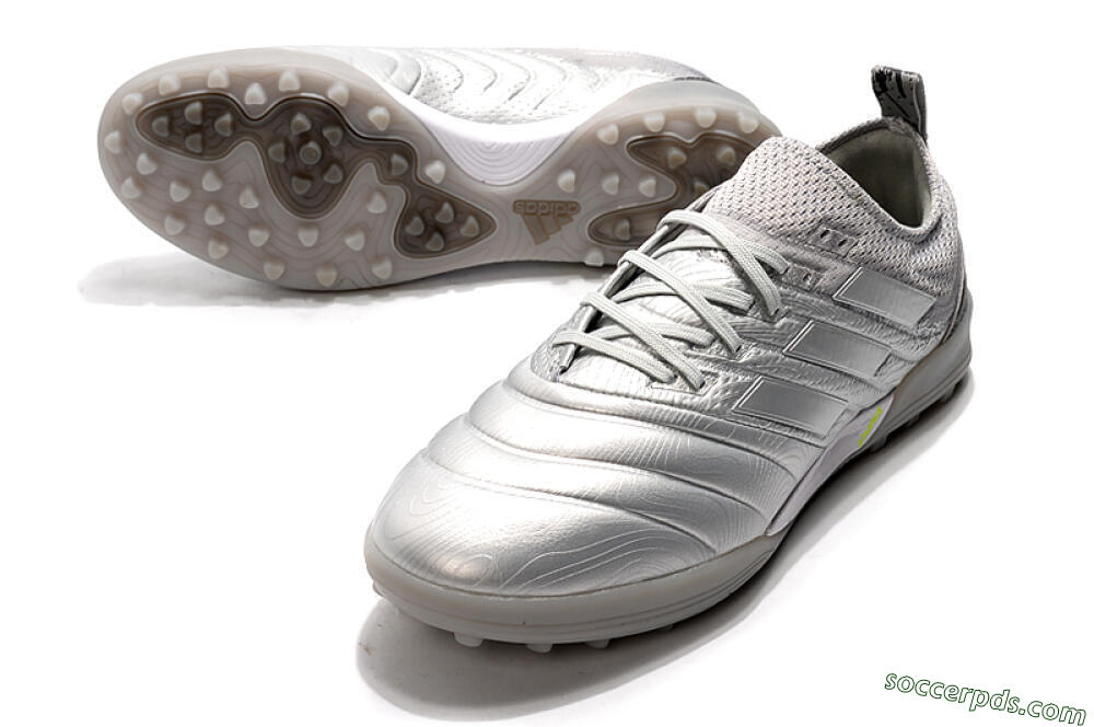 Adidas Copa Tango 20.1 TF Low-Tops Football Shoes - Silver/Black 3