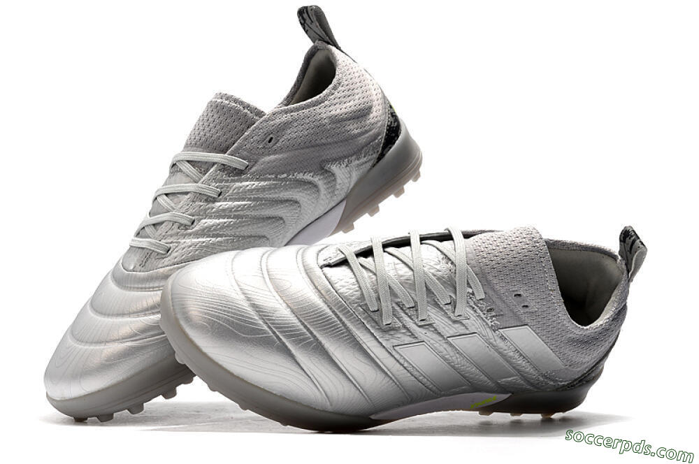 Adidas Copa Tango 20.1 TF Low-Tops Football Shoes - Silver/Black 6