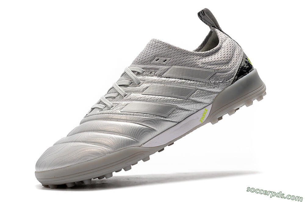 Adidas Copa Tango 20.1 TF Low-Tops Football Shoes - Silver/Black 8