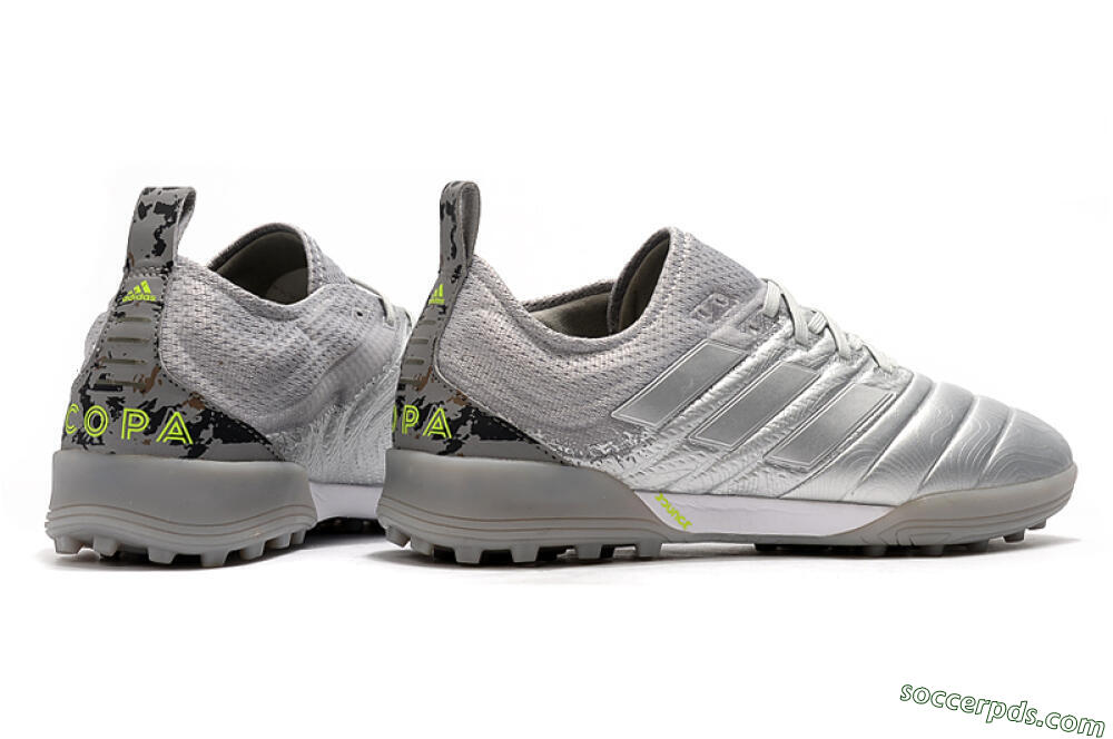 Adidas Copa Tango 20.1 TF Low-Tops Football Shoes - Silver/Black 9