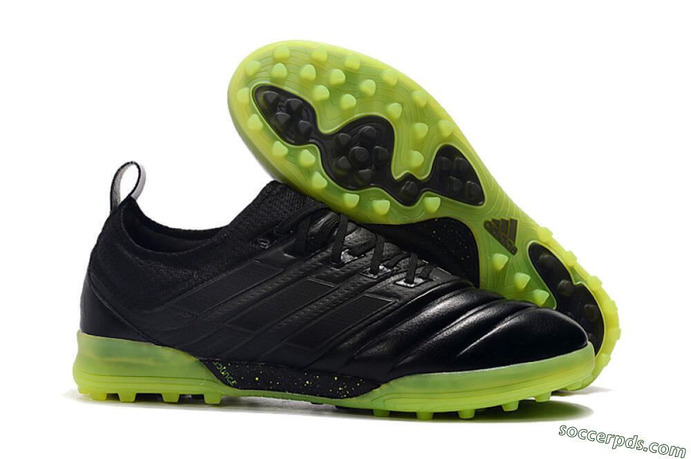 Adidas Copa Tango 20.1 TF Low-Tops Football Shoes - Black/Yellow 1