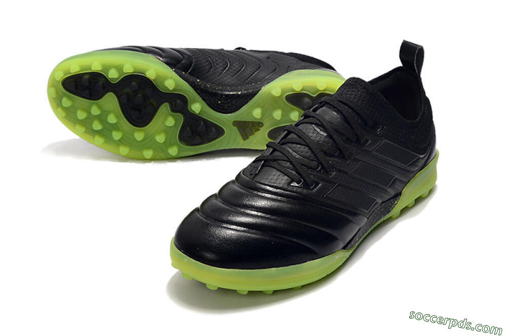Adidas Copa Tango 20.1 TF Low-Tops Football Shoes - Black/Yellow 3