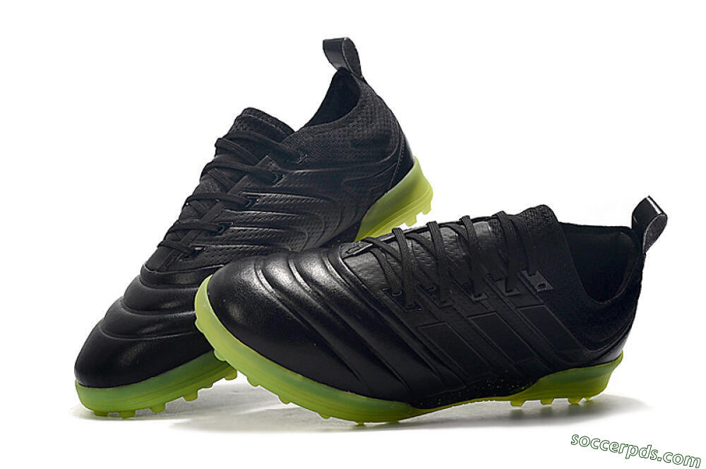 Adidas Copa Tango 20.1 TF Low-Tops Football Shoes - Black/Yellow 6