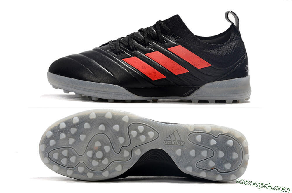 Adidas Copa Tango 20.1 TF Low-Tops Football Shoes - Black/Red 0
