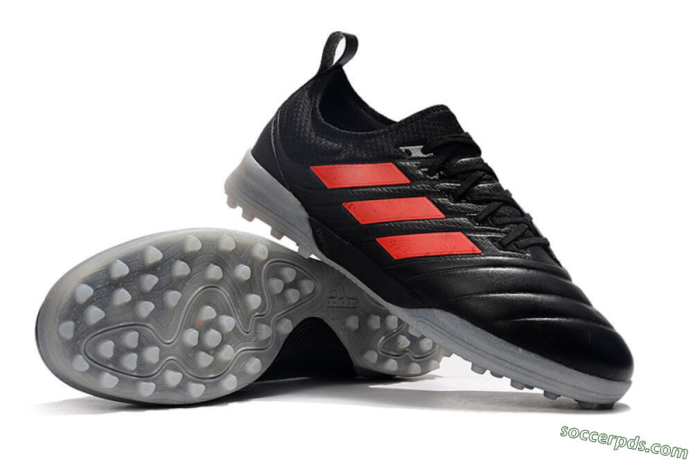Adidas Copa Tango 20.1 TF Low-Tops Football Shoes - Black/Red 4