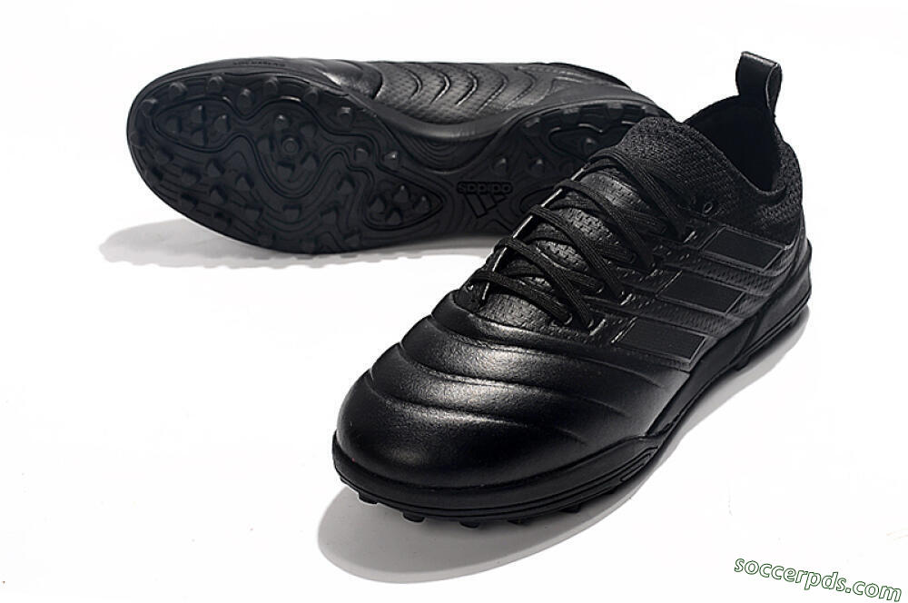Adidas Copa Tango 20.1 TF Low-Tops Football Shoes - Black/Black 3