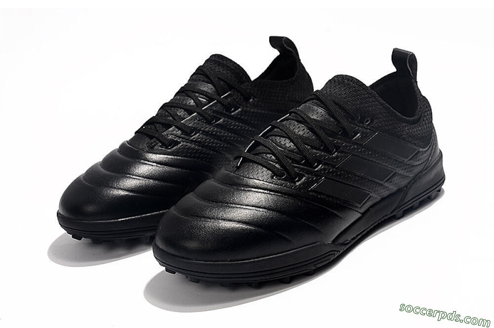 Adidas Copa Tango 20.1 TF Low-Tops Football Shoes - Black/Black 5
