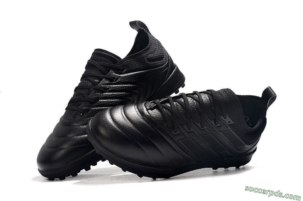 Adidas Copa Tango 20.1 TF Low-Tops Football Shoes - Black/Black 6