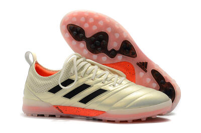 Adidas Copa Tango 20.1 TF Low-Tops Football Shoes - Beige/Black/Red