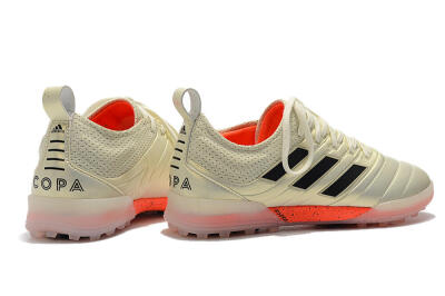 Adidas Copa Tango 20.1 TF Low-Tops Football Shoes - Beige/Black/Red