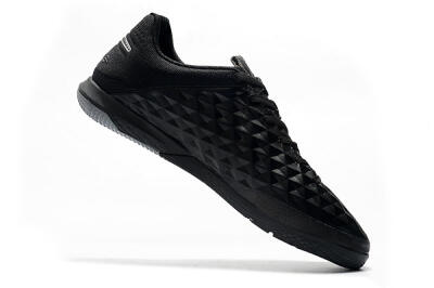 NIke Tiempo Lunar Legend 8 Pro IC Low-Tops Football Shoes - Black/Grey