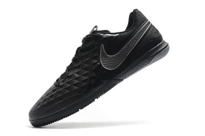 NIke Tiempo Lunar Legend 8 Pro IC Low-Tops Football Shoes - Black/Grey