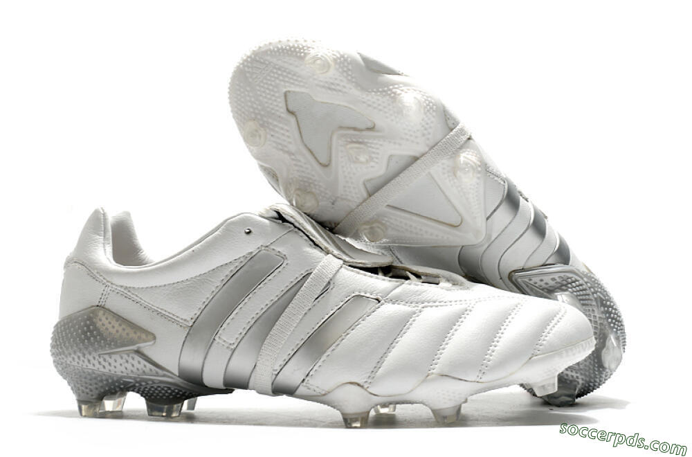 Adidas Predator 20+ Mutator Mania Tormentor FG Low-Tops Football Boots - White/Silver 1
