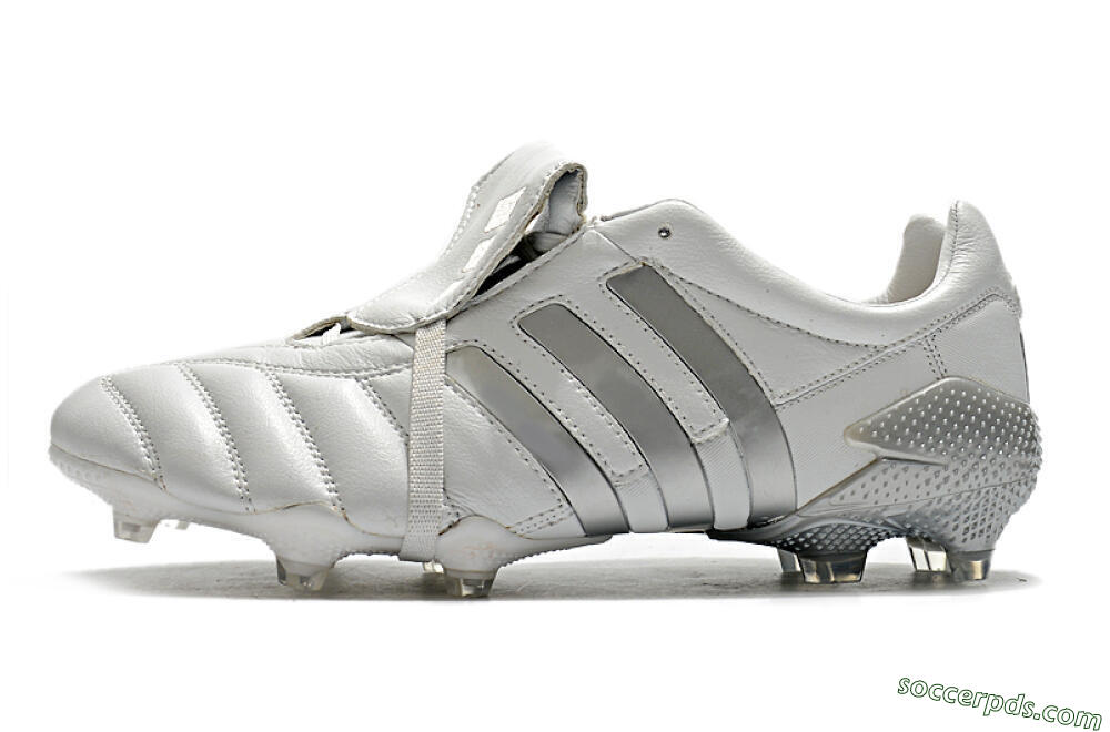 Adidas Predator 20+ Mutator Mania Tormentor FG Low-Tops Football Boots - White/Silver 2