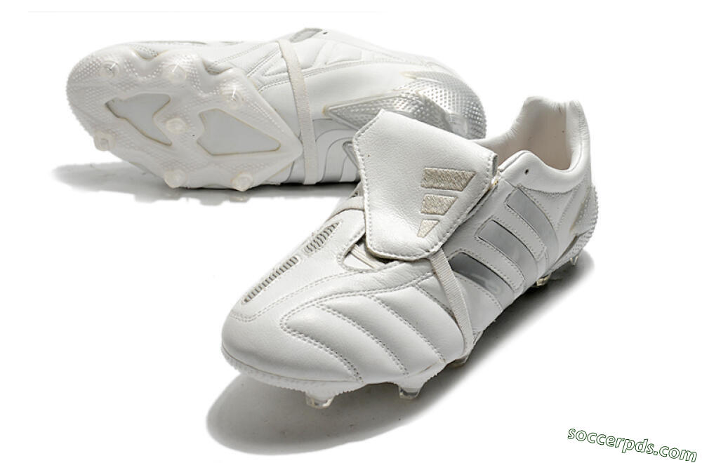 Adidas Predator 20+ Mutator Mania Tormentor FG Low-Tops Football Boots - White/Silver 3