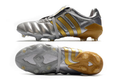 Adidas Predator 20+ Mutator Mania Tormentor FG Low-Tops Football Boots - Silver/Gold
