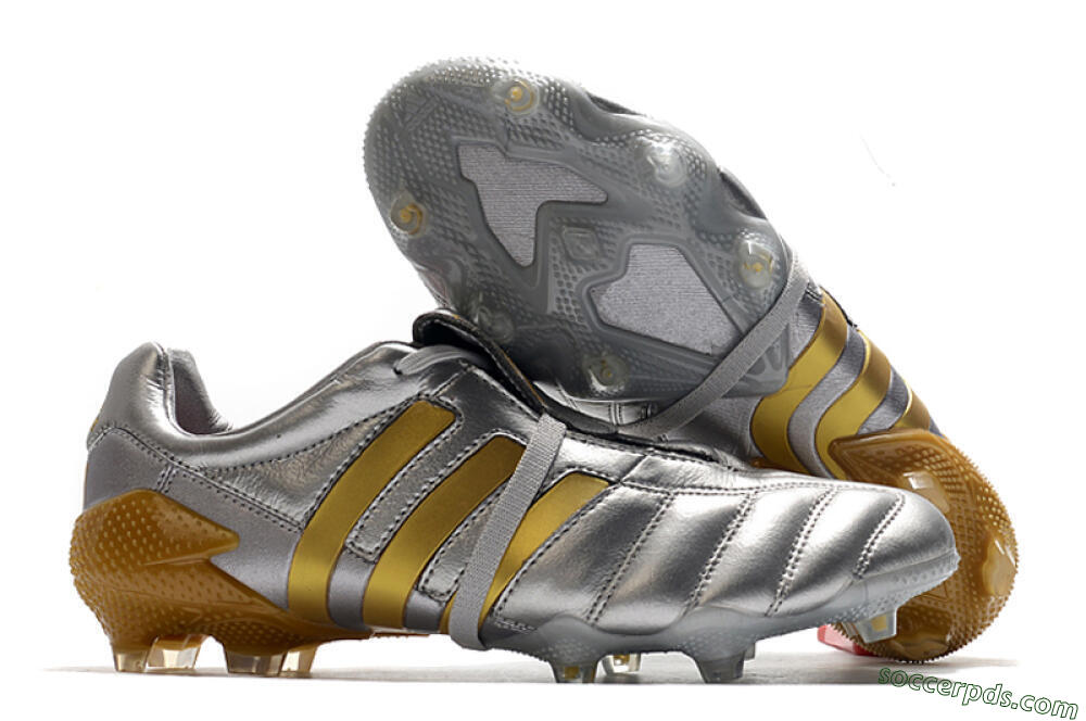Adidas Predator 20+ Mutator Mania Tormentor FG Low-Tops Football Boots - Silver/Gold 1