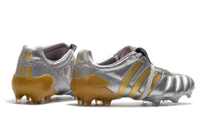 Adidas Predator 20+ Mutator Mania Tormentor FG Low-Tops Football Boots - Silver/Gold