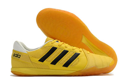Adidas Top Sala IC Low-Tops Football Shoes - Yellow/Black/White