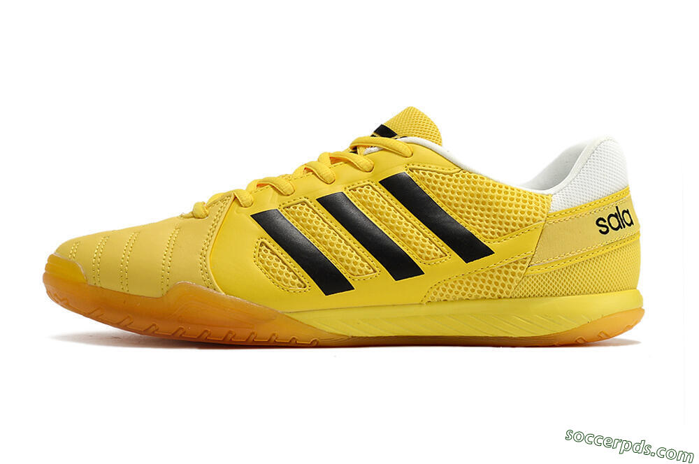 Adidas Top Sala IC Low-Tops Football Shoes - Yellow/Black/White 2