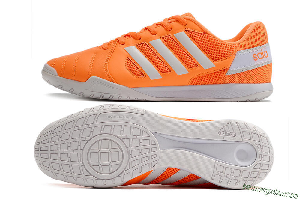 Adidas Top Sala IC Low-Tops Football Shoes - Orange/White 0