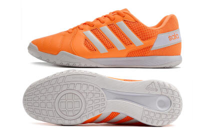 Adidas Top Sala IC Low-Tops Football Shoes - Orange/White
