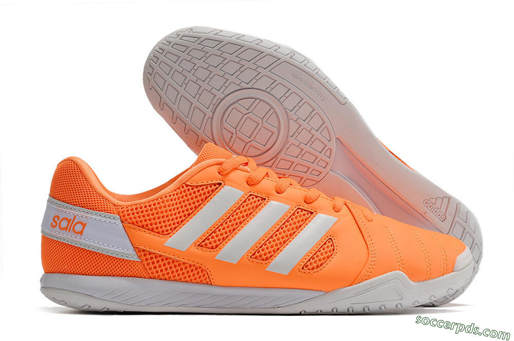 Adidas Top Sala IC Low-Tops Football Shoes - Orange/White 1