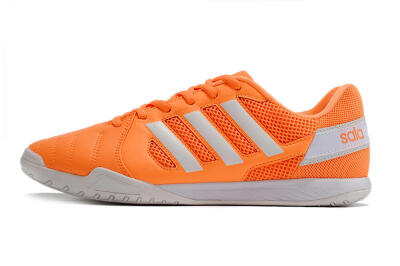 Adidas Top Sala IC Low-Tops Football Shoes - Orange/White