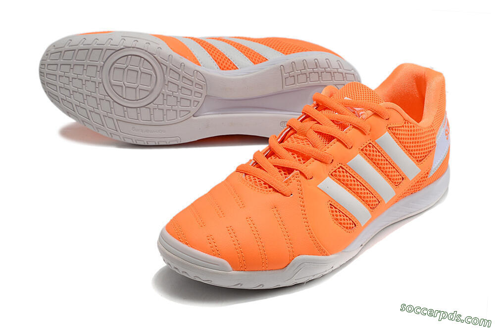 Adidas Top Sala IC Low-Tops Football Shoes - Orange/White 3